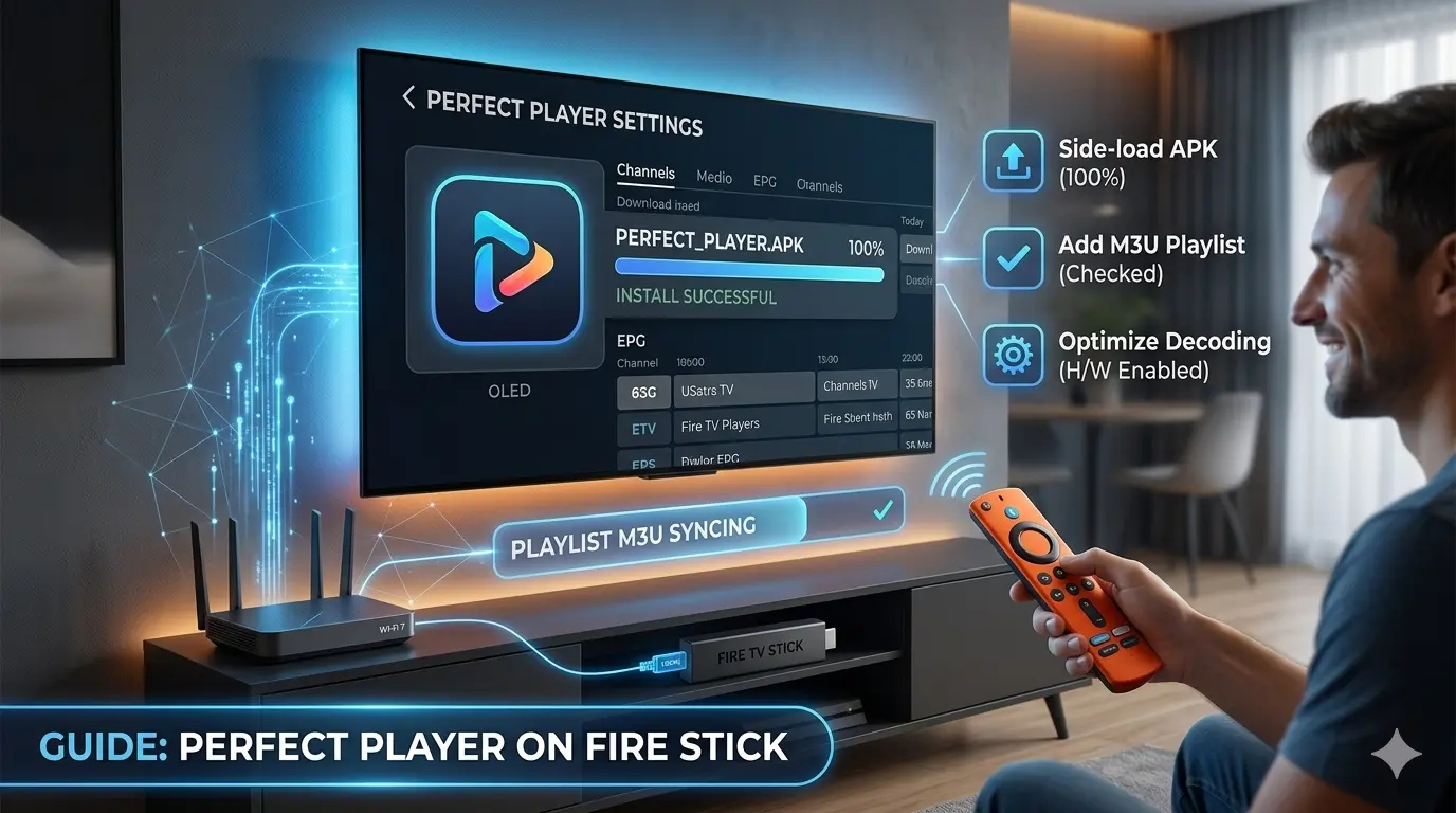 How to Setup Perfect Player on Firestick