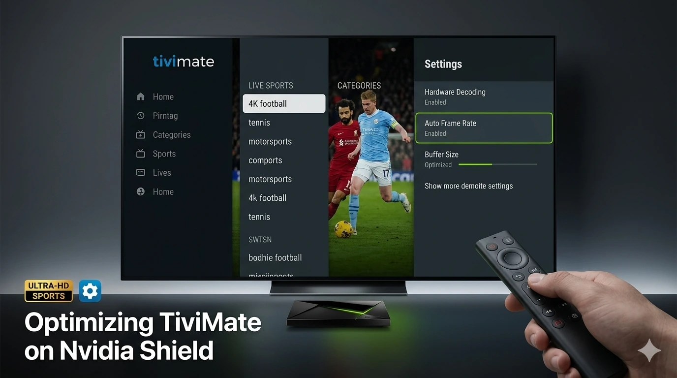 Optimizing TiviMate on Nvidia Shield