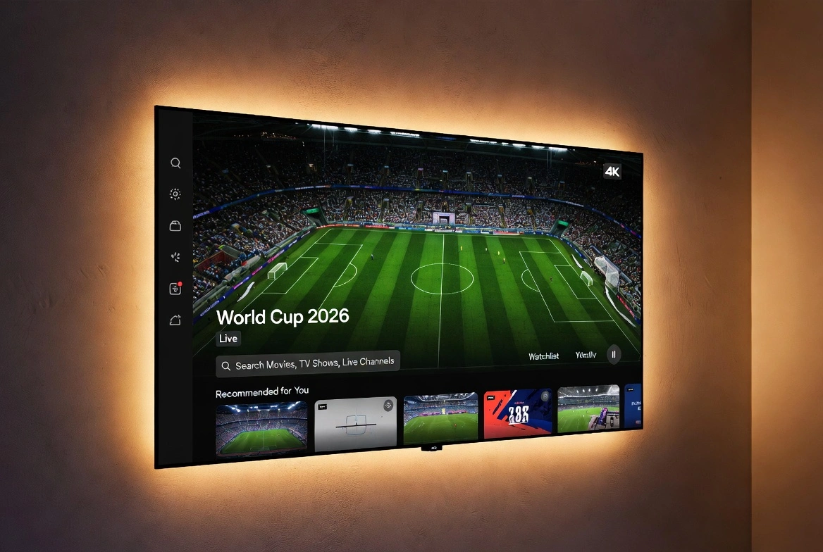 Best IPTV app for World Cup 2026 Smart TV
