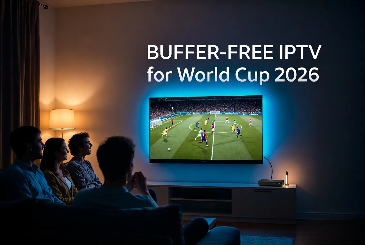 Buffer-free IPTV for World Cup 2026