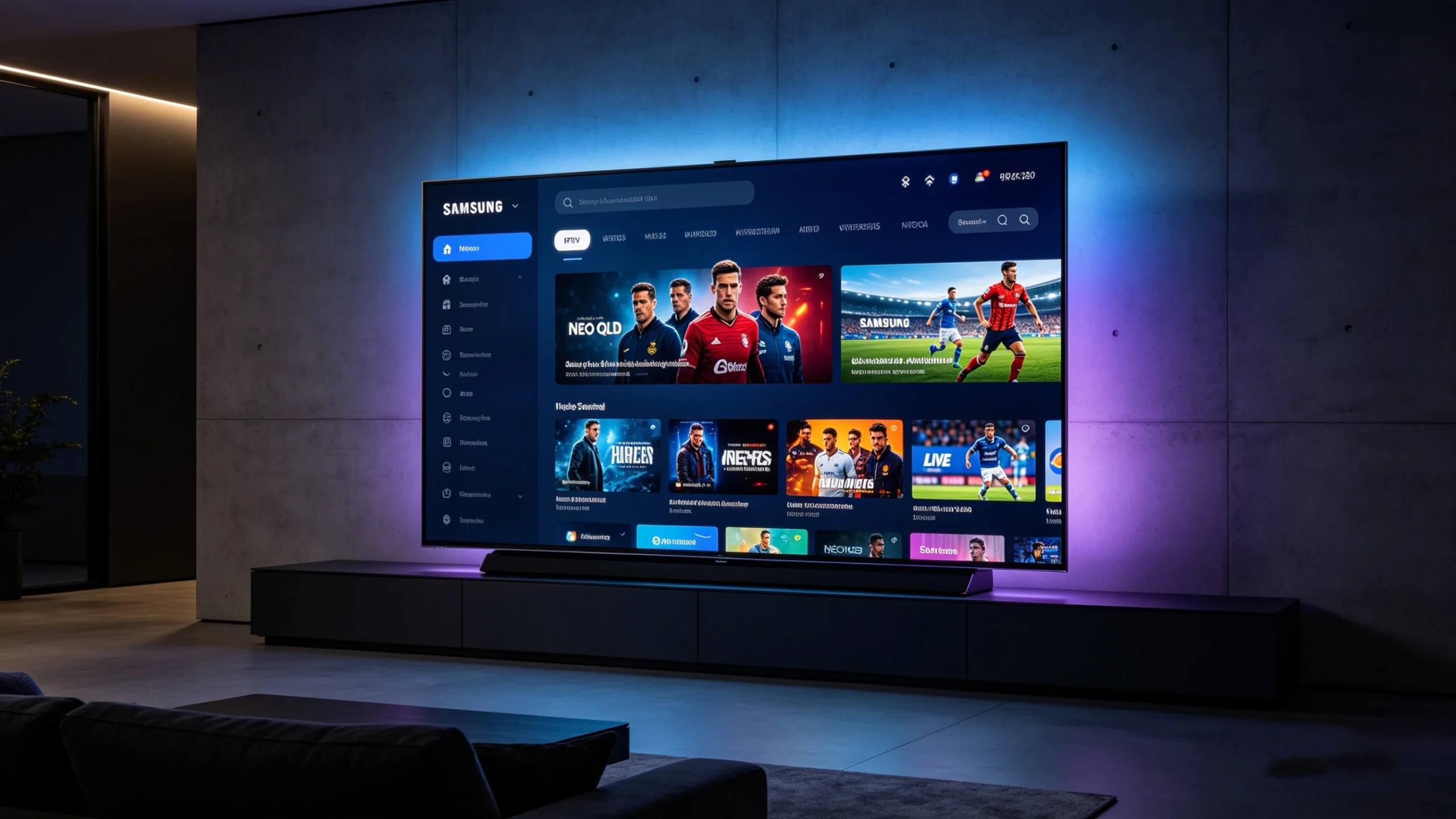 Samsung Tizen IPTV app 2026